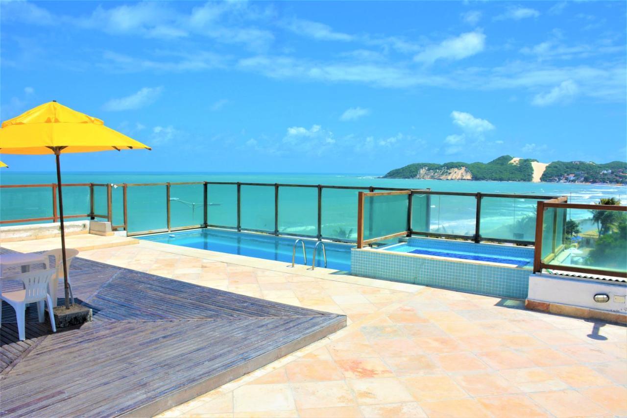 Apto luxo 409 - Araça flat - Beira mar Natal Exterior foto